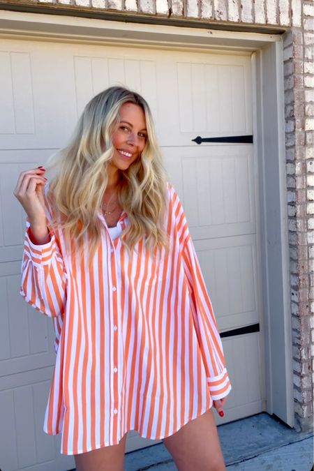 It’s giving dreamsicle or @whataburger I can’t decide but either way I’m loving it and thus weather lately! 🧡🍊🍟

Shop my boyfriend oversized button down top here currently on sale for under $25 🛍️

#LTKfindsunder50 #LTKsalealert #LTKSpringSale