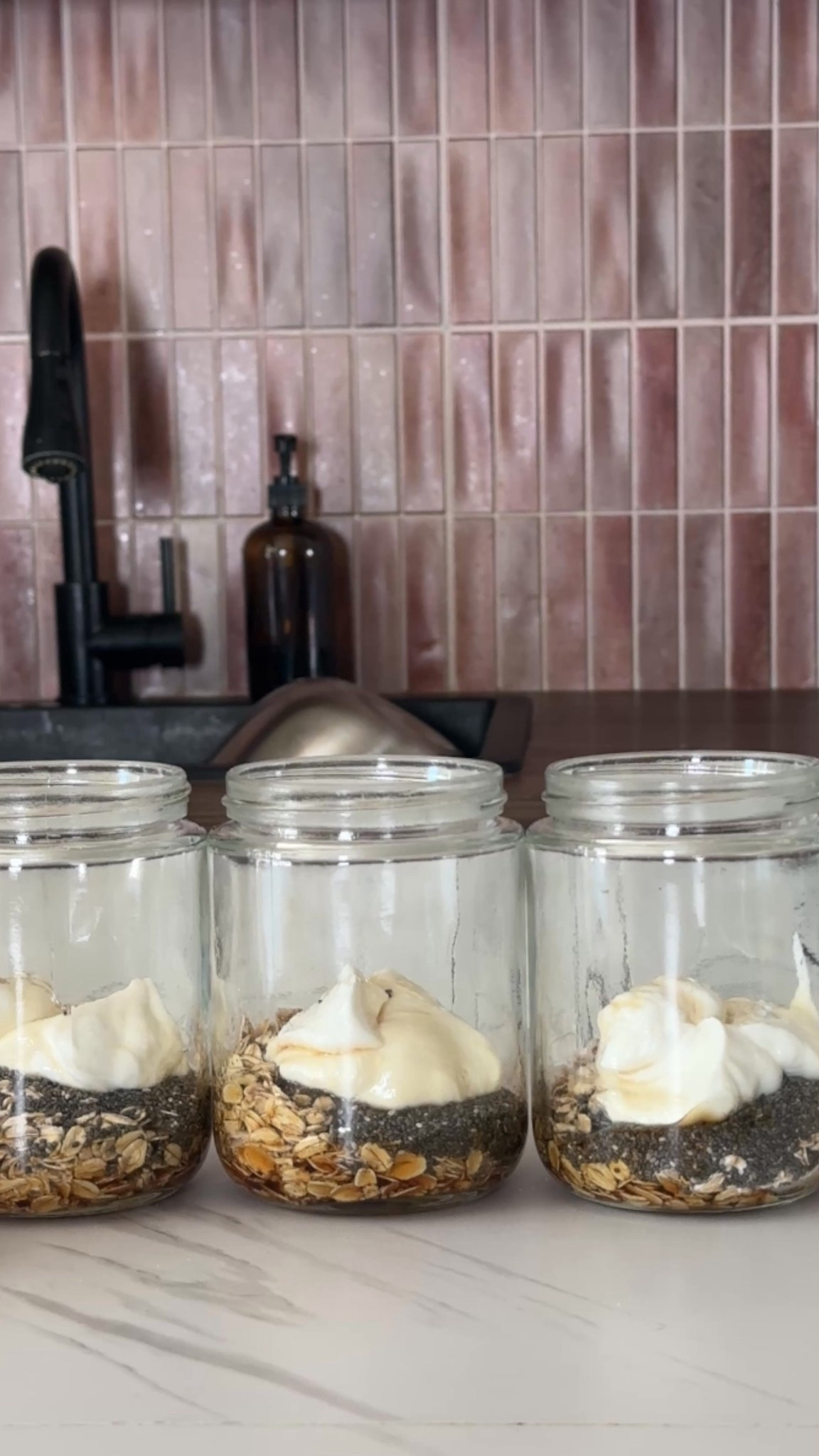 Perfect overnight oats cups with easy on plastic lids. 

#LTKHome