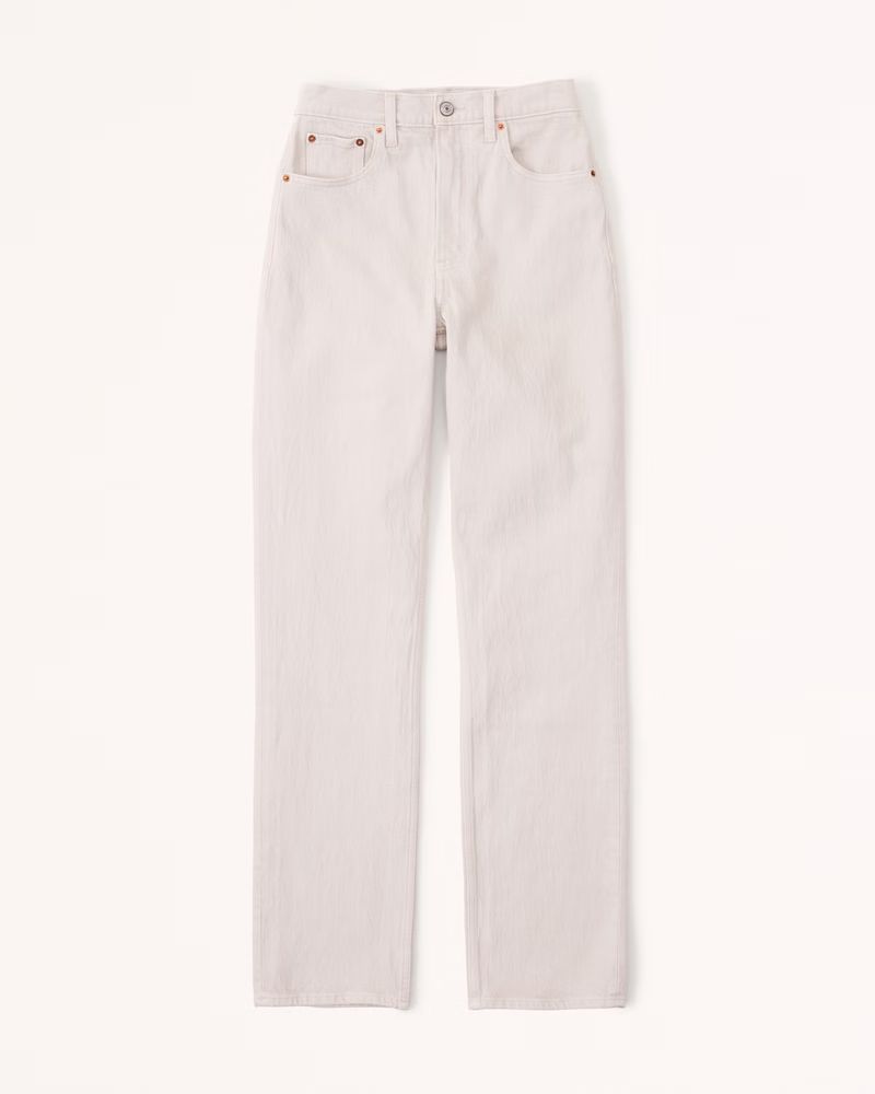 Ultra High Rise 90s Straight Jean | Abercrombie & Fitch (US)