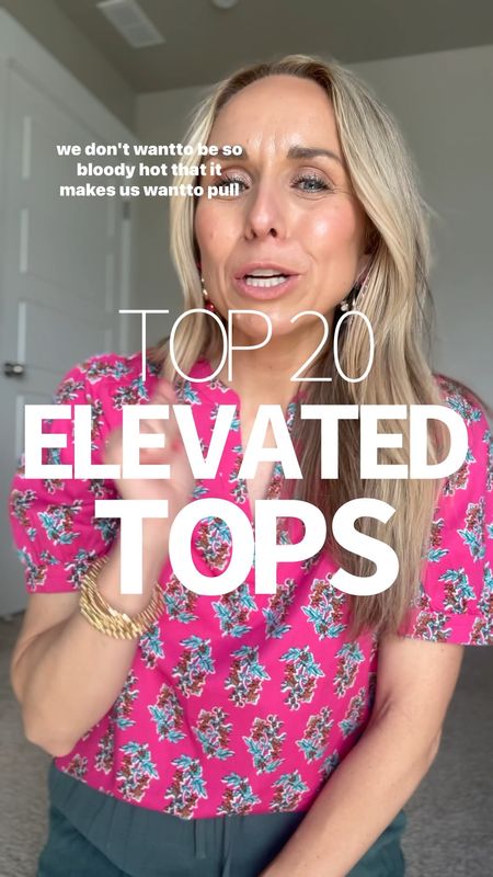 Top 20 elevated tops for summer!

#LTKFindsUnder100 #LTKStyleTip #LTKSeasonal