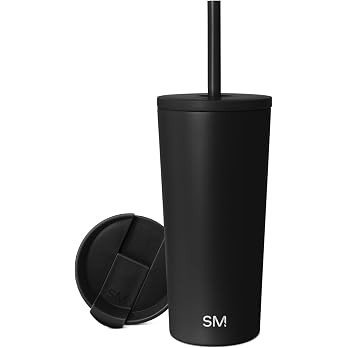 Simple Modern Classic Tumbler with Straw Lid | Insulated Iced Coffee Cup Reusable Stainless Steel... | Amazon (US)
