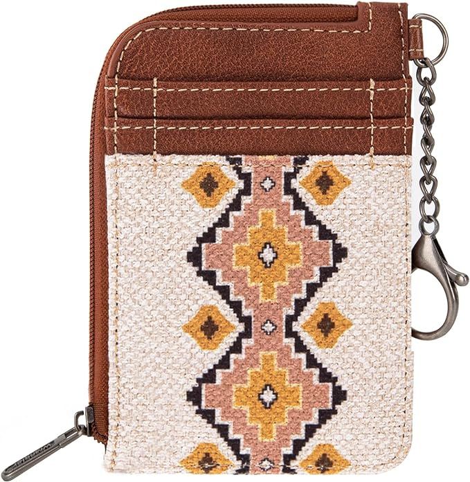 Montana West x Wrangler Card Wallet Boho Aztec Credit Card Holder for Women | Amazon (US)
