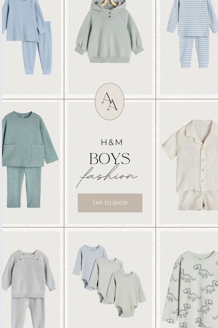 Boys outfits all under $30! 20% off at H&M ends today!! I love their sets for August! Baby boy outfits, toddler boy outfits // 

#LTKkids #LTKsalealert #LTKbaby