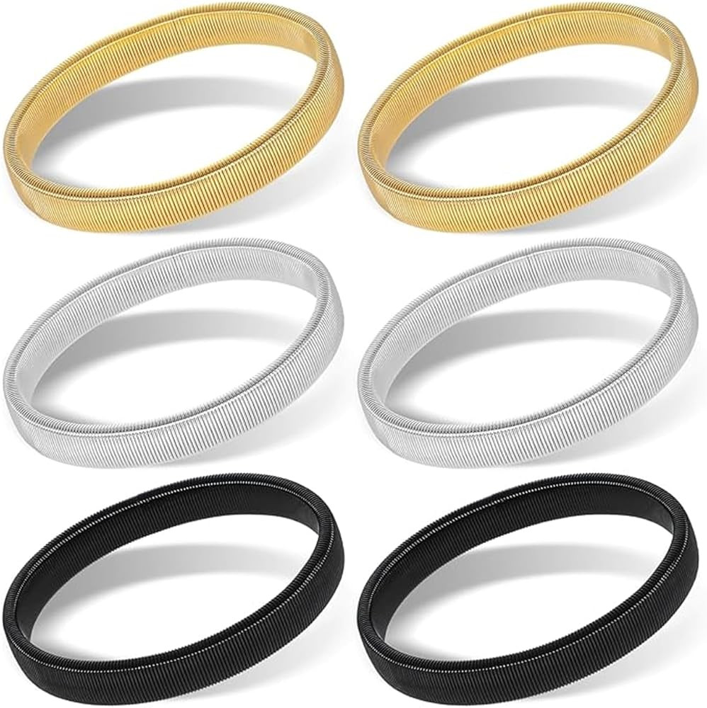 Sleeve Garters,6 Pcs Long Shirt Sleeve Holders,Sleeve Garters Women Men,Anti-Slip Metal Garter Ar... | Amazon (UK)