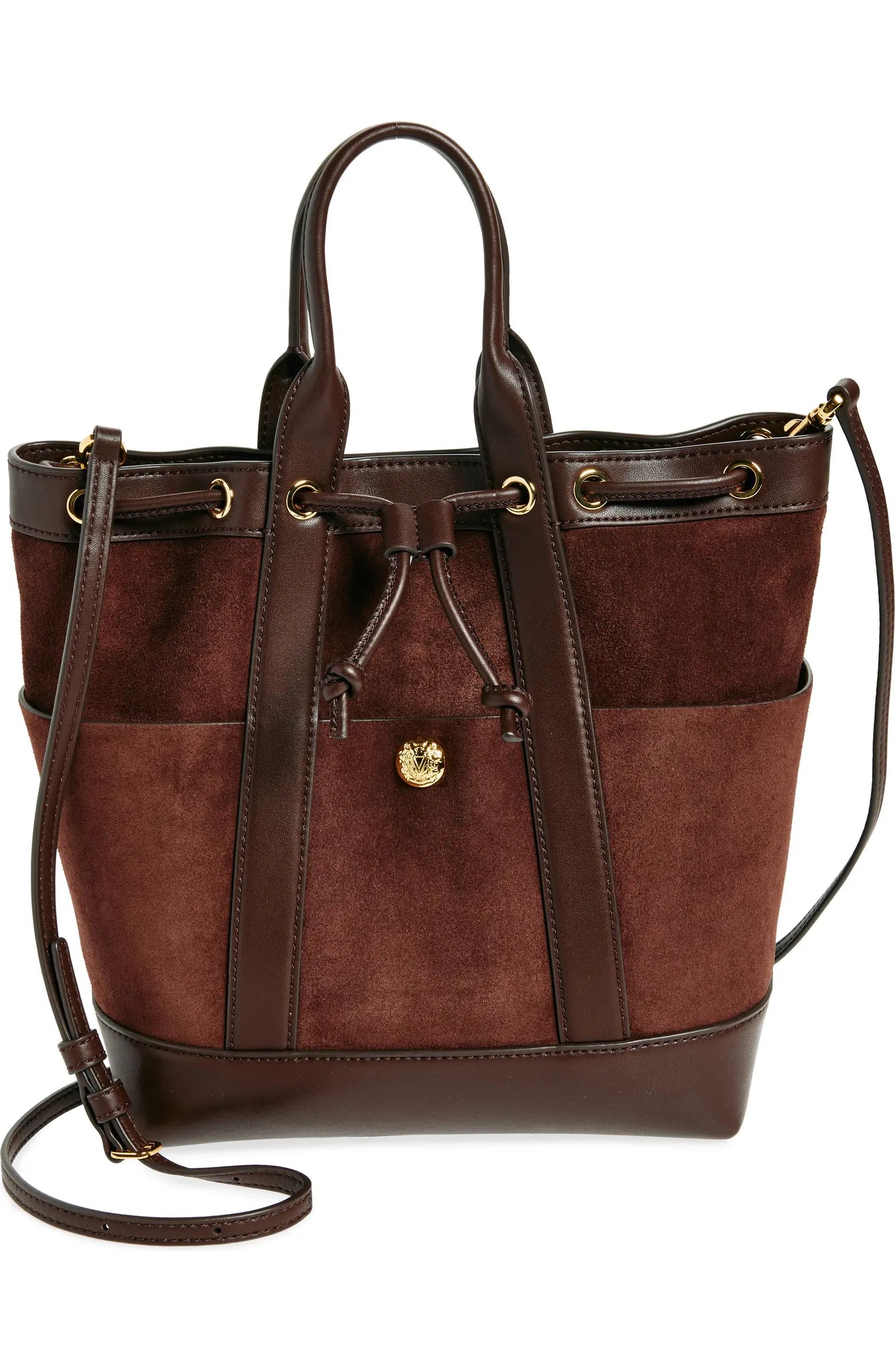 Goody Suede & Leather Tote | Nordstrom