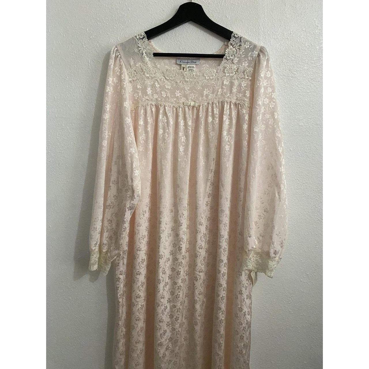 New Vintage Christian Dior Women’s Nightgown Pastel... | Depop | Depop US
