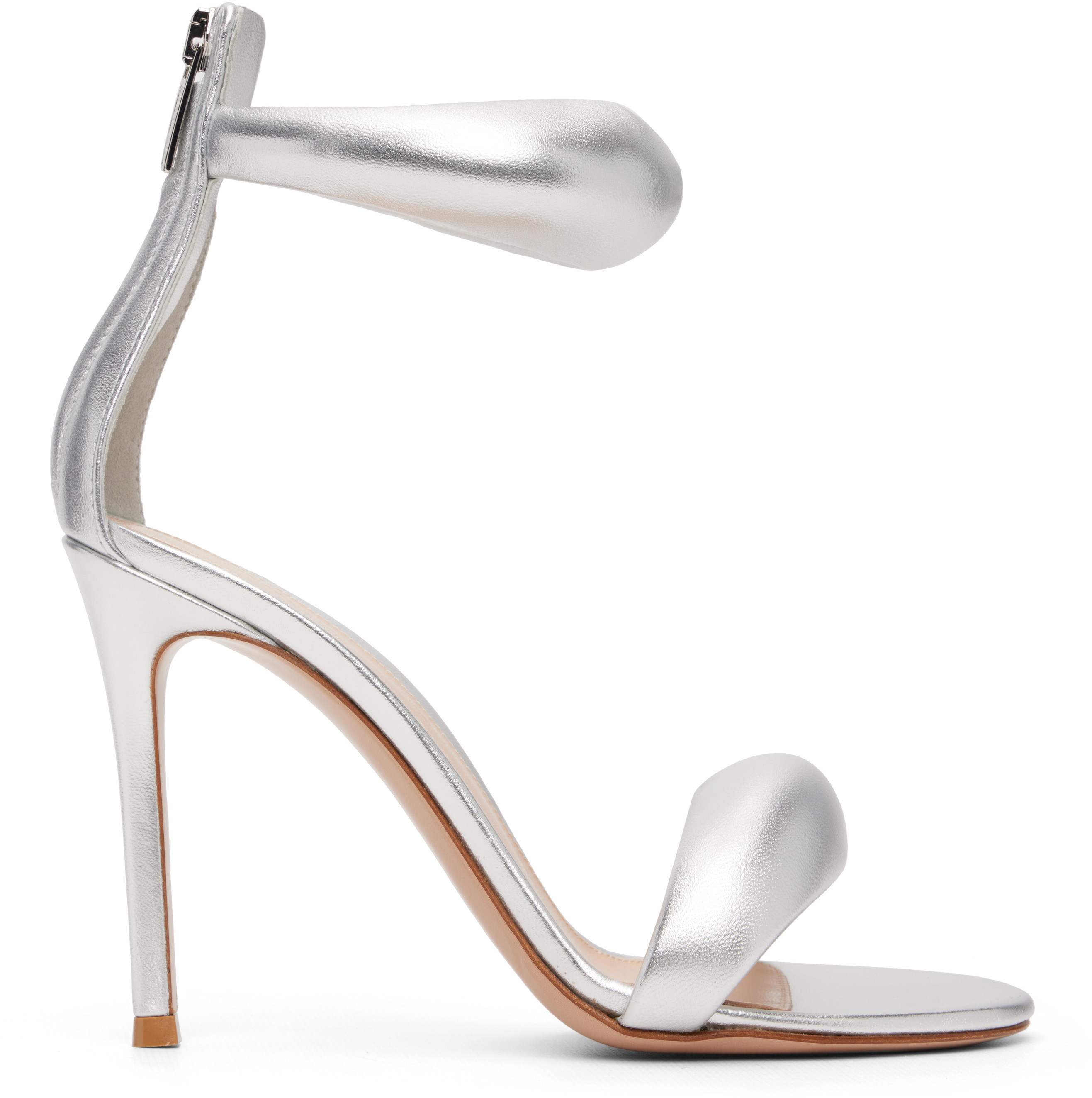 Gianvito Rossi Silver Bijoux Heeled Sandals | SSENSE