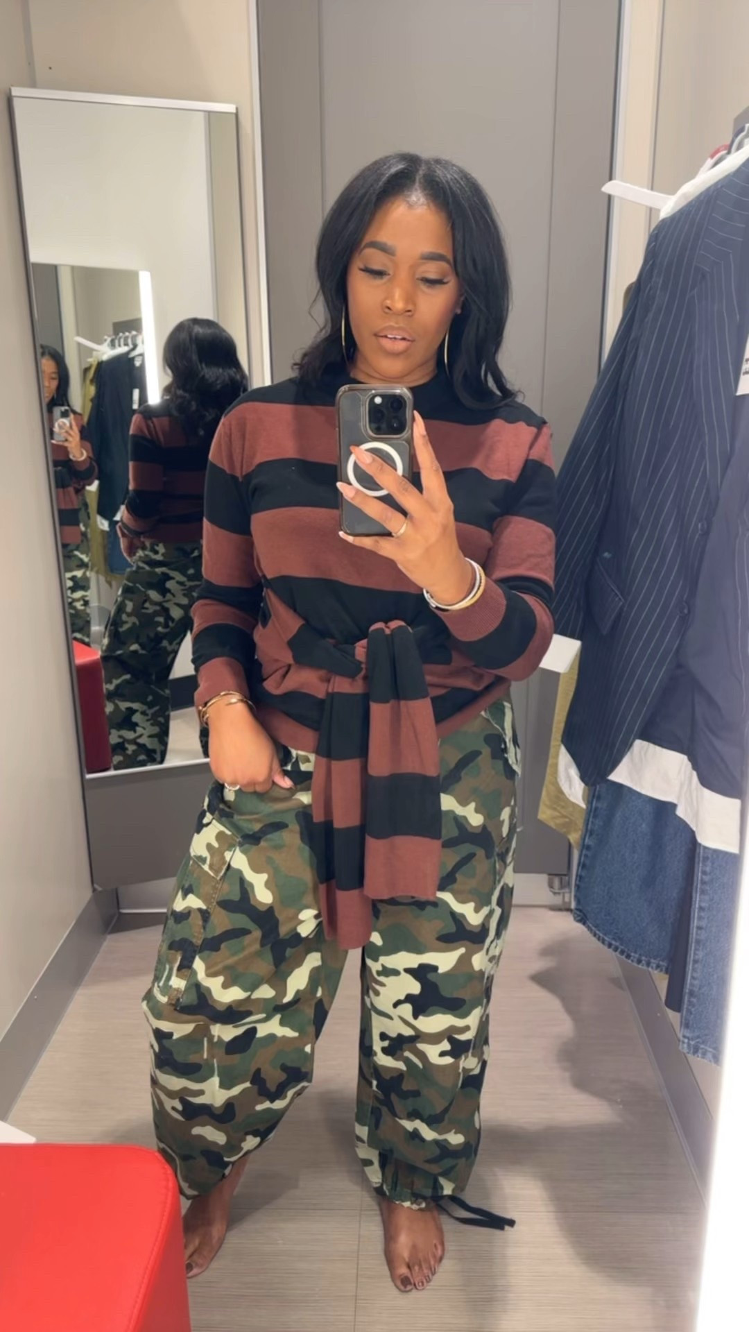 Mixing prints is a science .

#LTKFindsUnder100 #LTKSeasonal #LTKStyleTip