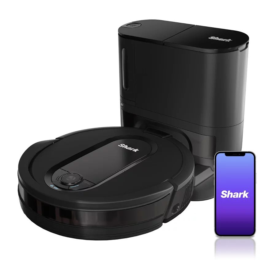 Shark EZ Robot Vacuum with Self-Empty Base, Bagless, Works with Google Assistant, Black (RV913SBK... | Walmart (US)