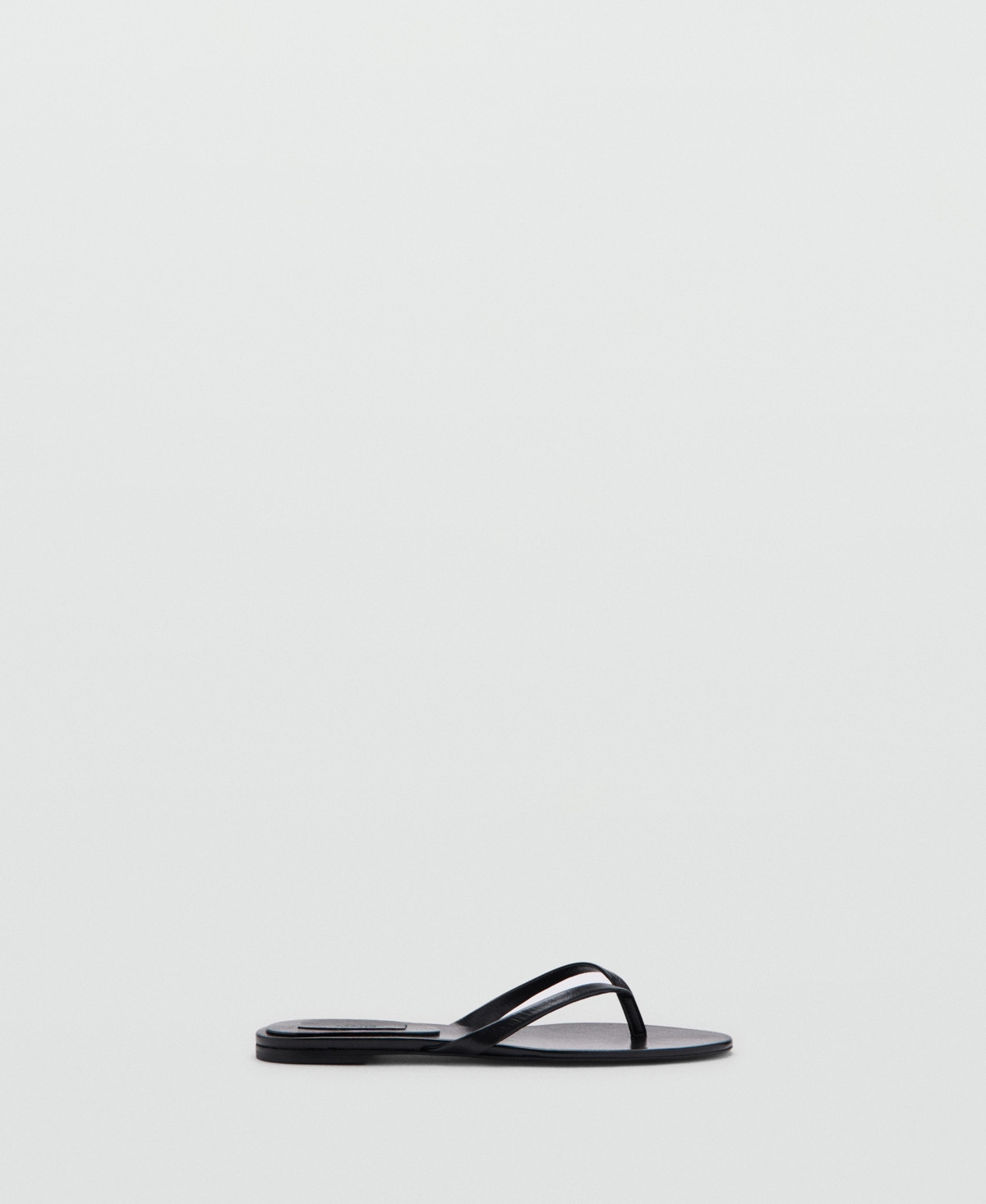 Mango Women's Leather Strap Sandals - Black | Macy's