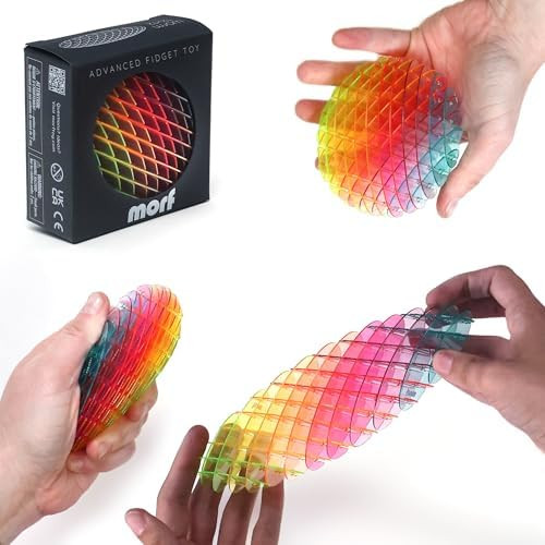 Morf Fidget Worm Toy - Flexible 3D Sensory Slug Figgy Toy for Kids, Teens, and Adults – Stretch... | Amazon (US)