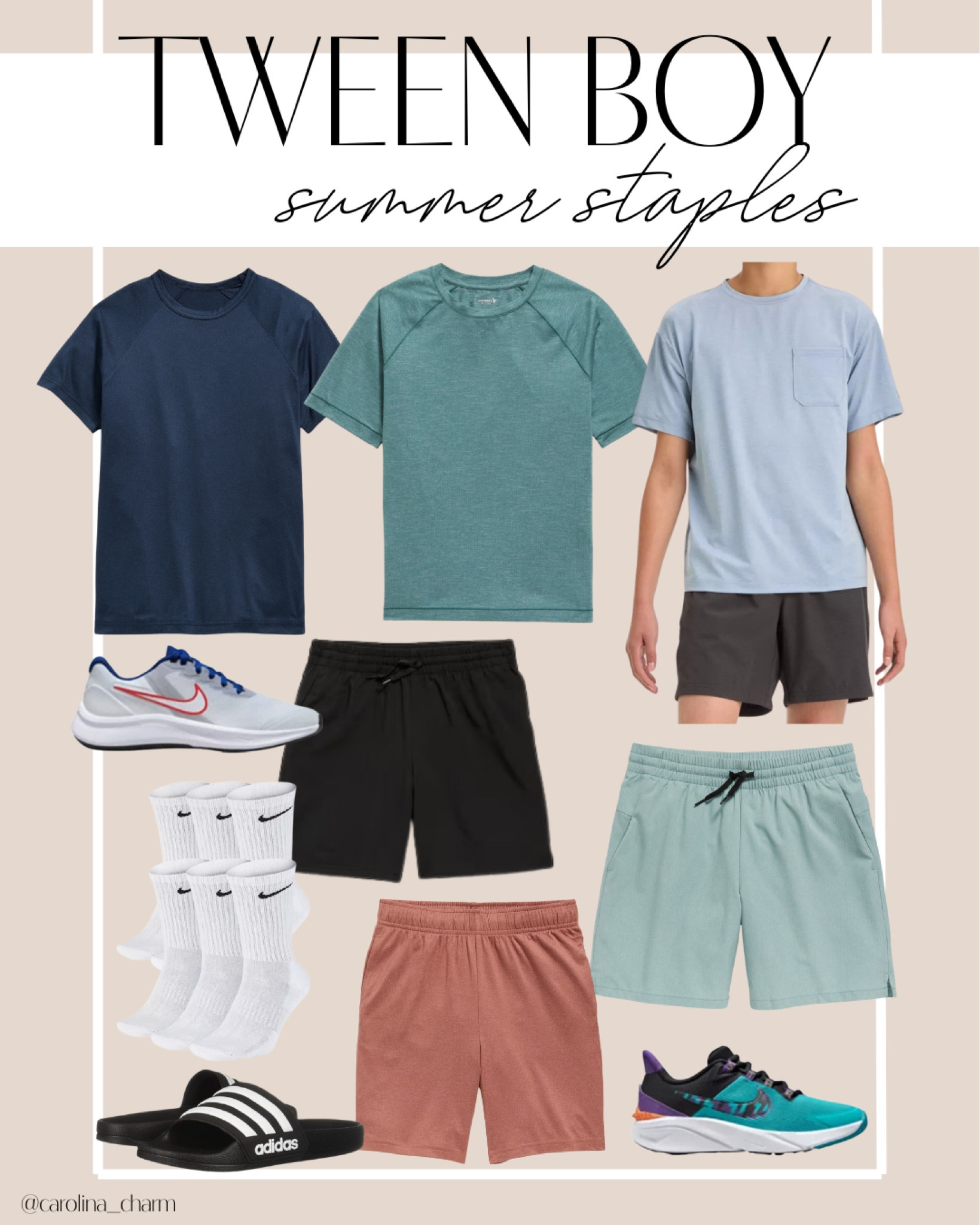 Tween boy summer staples!

Tween fashion | Nike | Old Navy | Target finds | Kids fashion | Boys clothes | Nike for kids | Teen fashion | Shoes for boys | Kids activewear


#LTKActive #LTKKids #LTKFindsUnder50