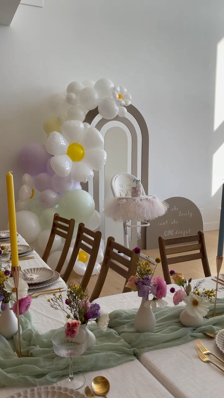 isn’t she lovely, isn’t she 🌸NEderful 
just realized i never shared my daughters first birthday party theme and details, it was daisy / wildflower theme “ONEderful” more details and links to come 💜

#LTKkids #LTKbaby #LTKparties