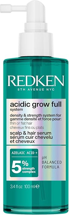Redken Acidic Grow Full System Scalp & Hair Serum - Lightweight Leave-In Treatment for Rebalanced... | Amazon (US)