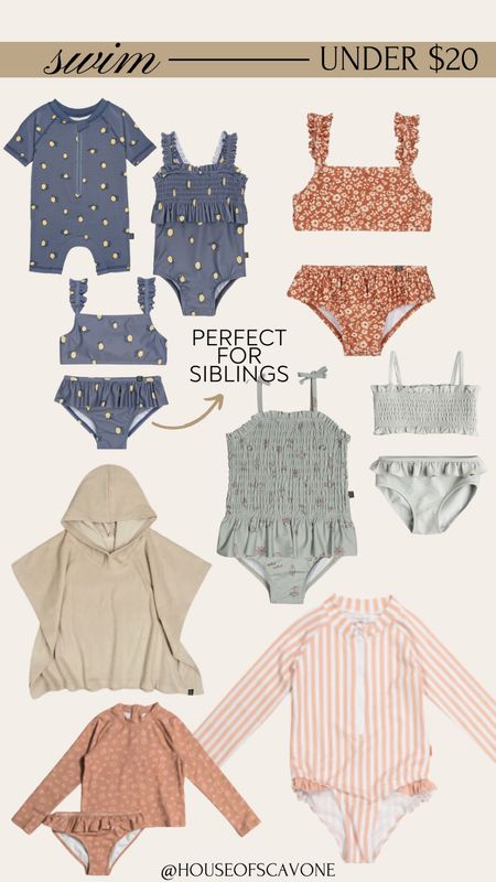 swim under $20 #swim #swimwear #twopieceswim #girlsswimwear #boysswimwear #beach #pool #beachoutfit #poolside #toddlerswimsuit #swimsuit 

#LTKparties #LTKswim #LTKkids