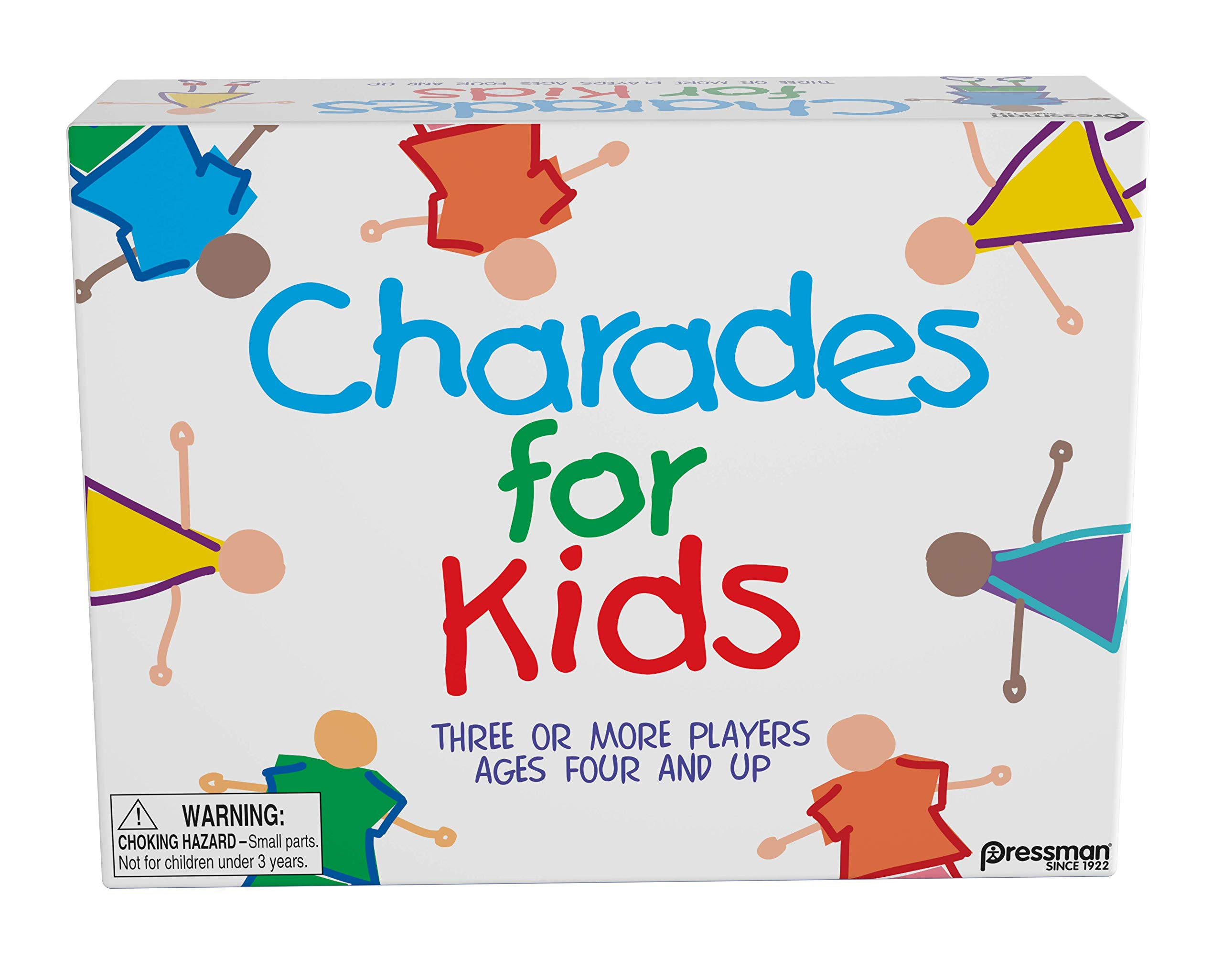 Pressman Charades for Kids - The 'No Reading Required' Family Game, 5" | Amazon (US)