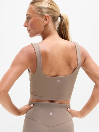 Transcend Square Neck Crop Sports Bra A-C | Athleta