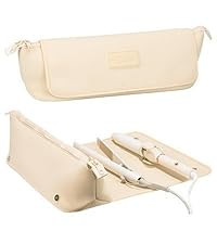 BAREFOOT CARIBOU Hair Tools Travel Bag and Heat Resistant Mat for Flat Irons, Straighteners, Curl... | Amazon (US)