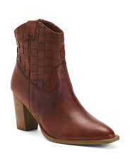 Leather Dawn Western Booties | Women's Shoes | Marshalls | Marshalls