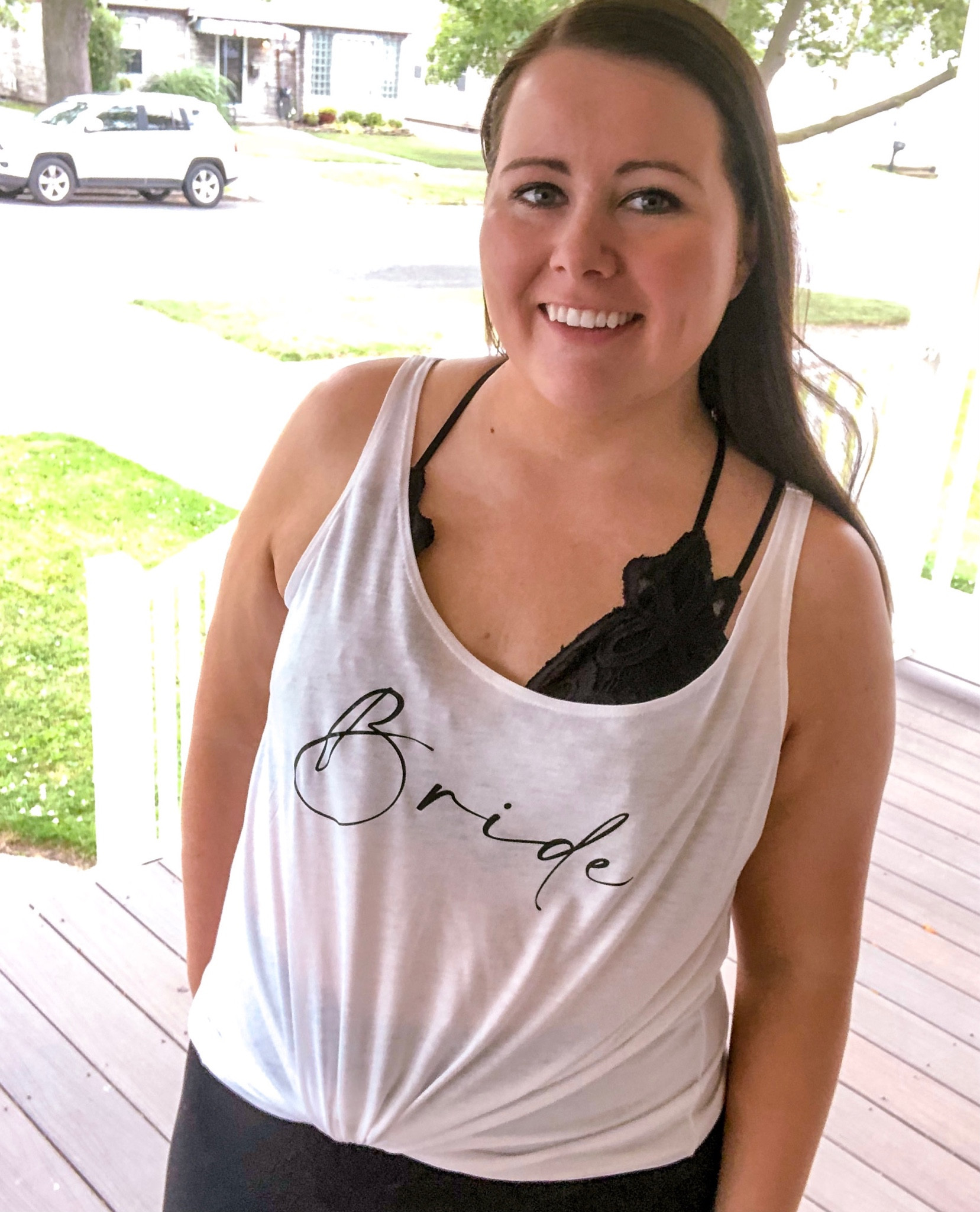 Bride tank top🤍

#LTKbride

#LTKwedding