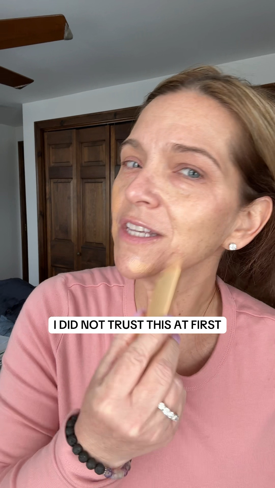 If you have textured skin, cakey, heavy foundations don’t cut it anymore! This skin tint is lightweight and still provides coverage without emphasizing texture 

#LTKOver40 #LTKBeauty #LTKselfcare