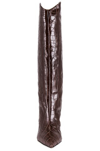 Schutz Maryana Boot in Dark Chocolate from Revolve.com | Revolve Clothing (Global)