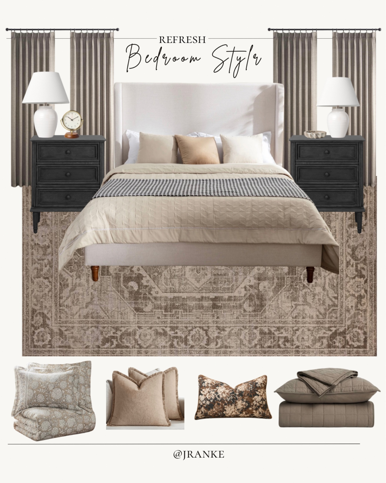 A little bedroom refresh that feels calm, cozy, and pulled together 🤍
Neutral layers, soft textures, and pieces you can mix & match year-round—this is the kind of space that just feels like home. Everything is linked for you ✨

#cozyhome #bedroomrefresh #neutralhome #ltkhome #homedecorfinds 



#LTKdayinmylife #LTKHome #LTKmomlife