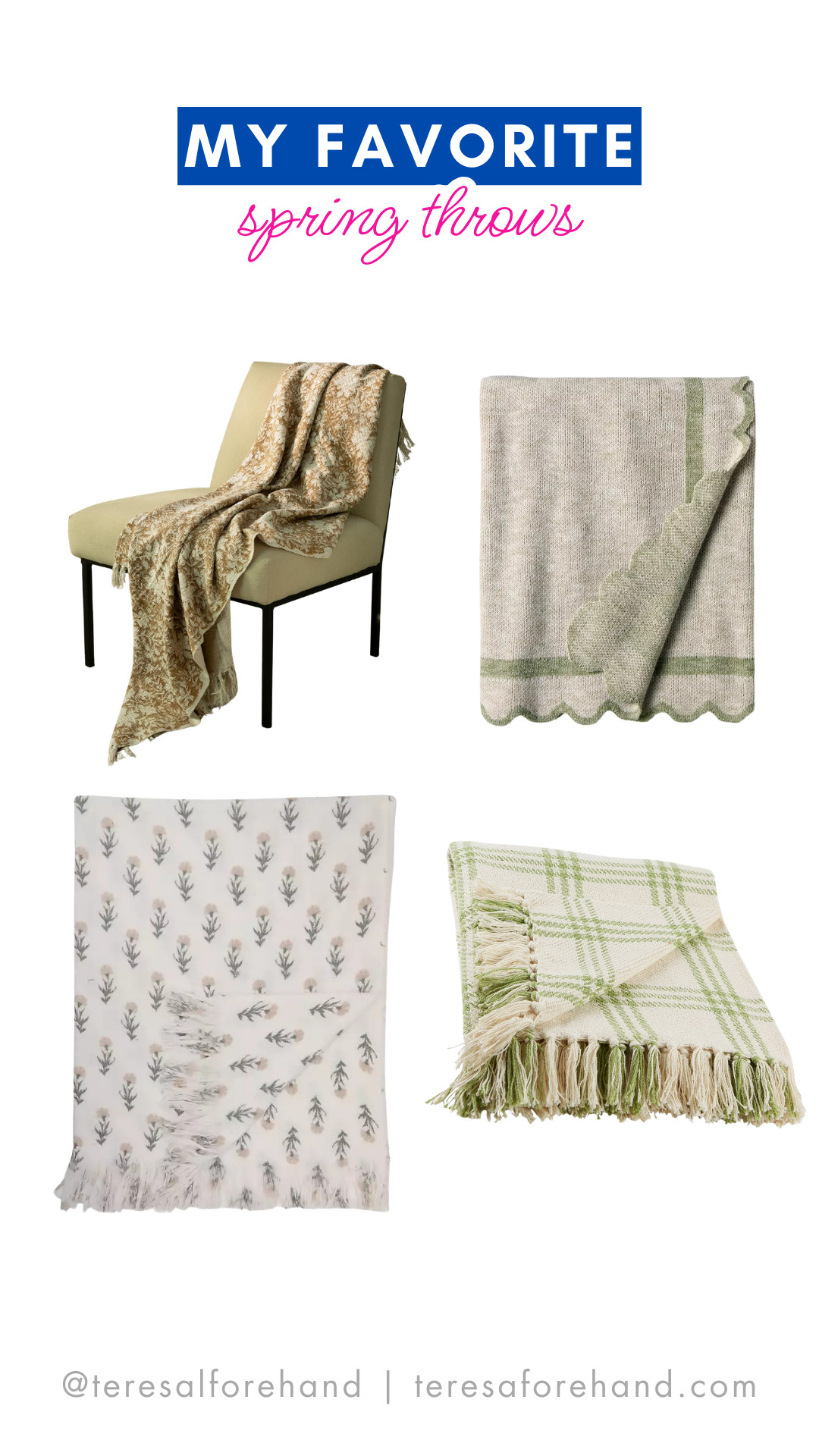 I love using a spring throw to spruce up the living room 

 #LTKSpringSale #LTKSeasonal #LTKHome