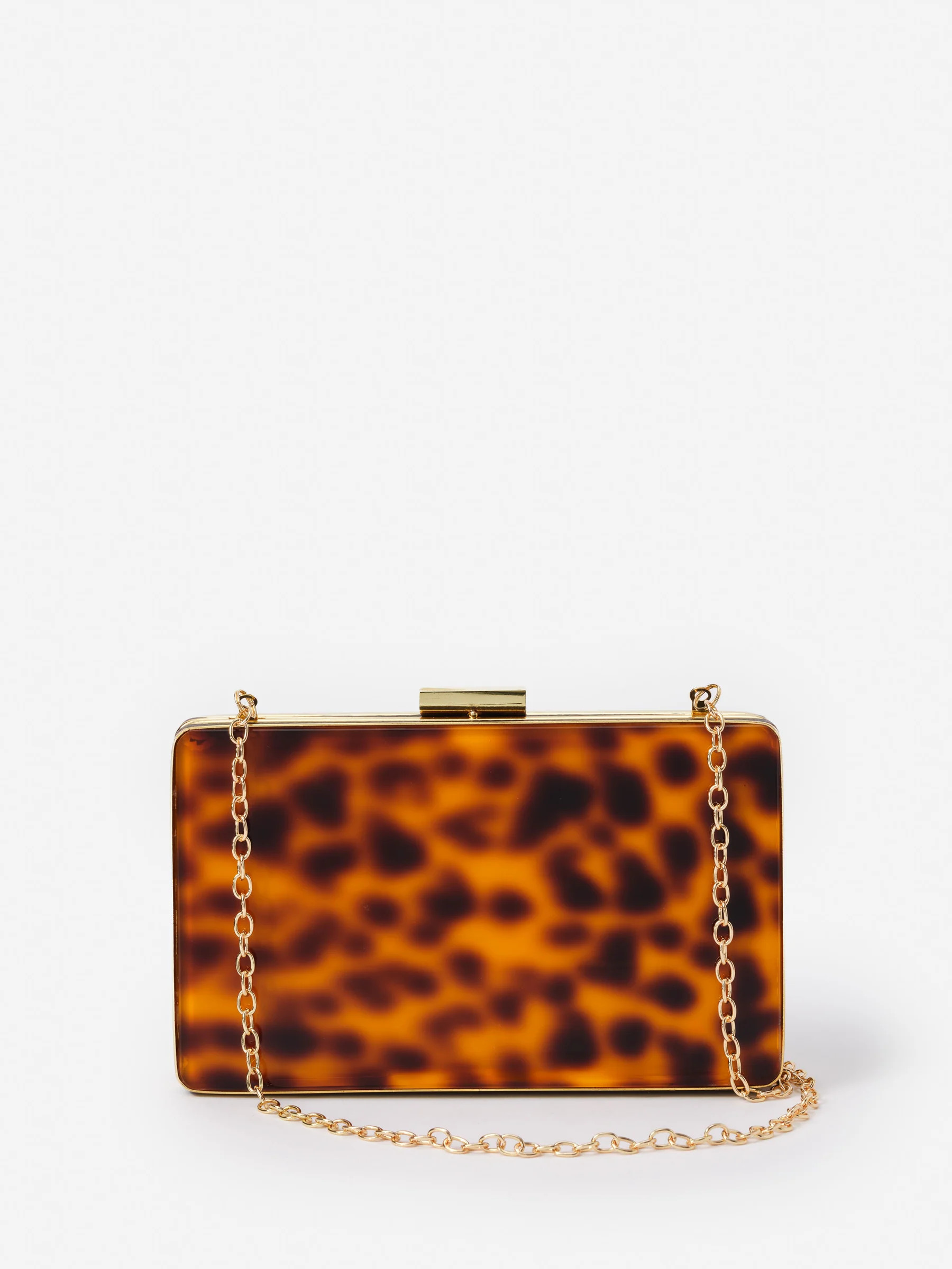 Brown Tortoise Audra Acrylic Clutch | Women's Handbags | J.McLaughlin | J.McLaughlin