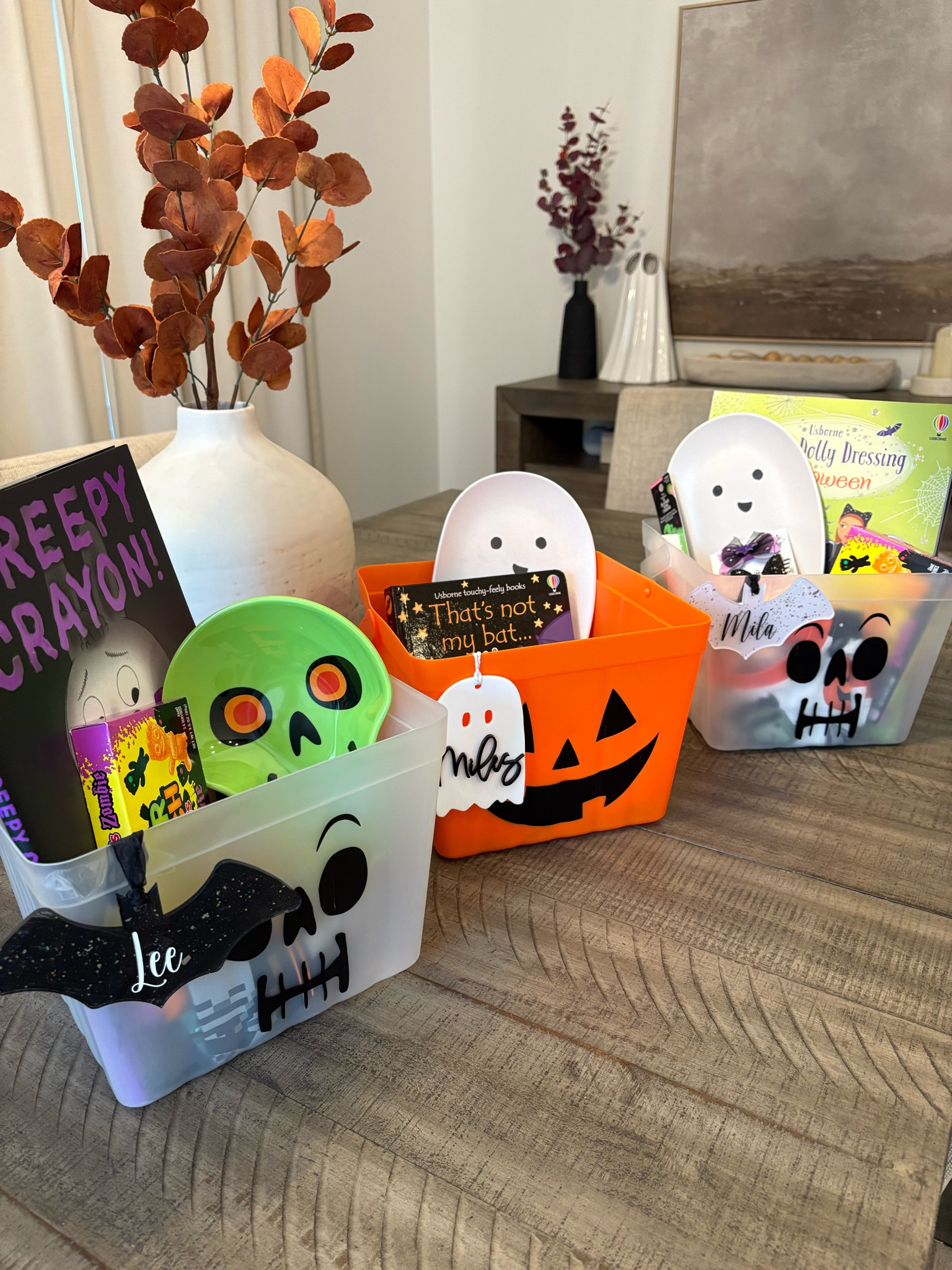 Boo Baskets 2024💀 🎃 

Baskets are Target last year but I linked everything else! 




#LTKHalloween #LTKSeasonal #LTKKids