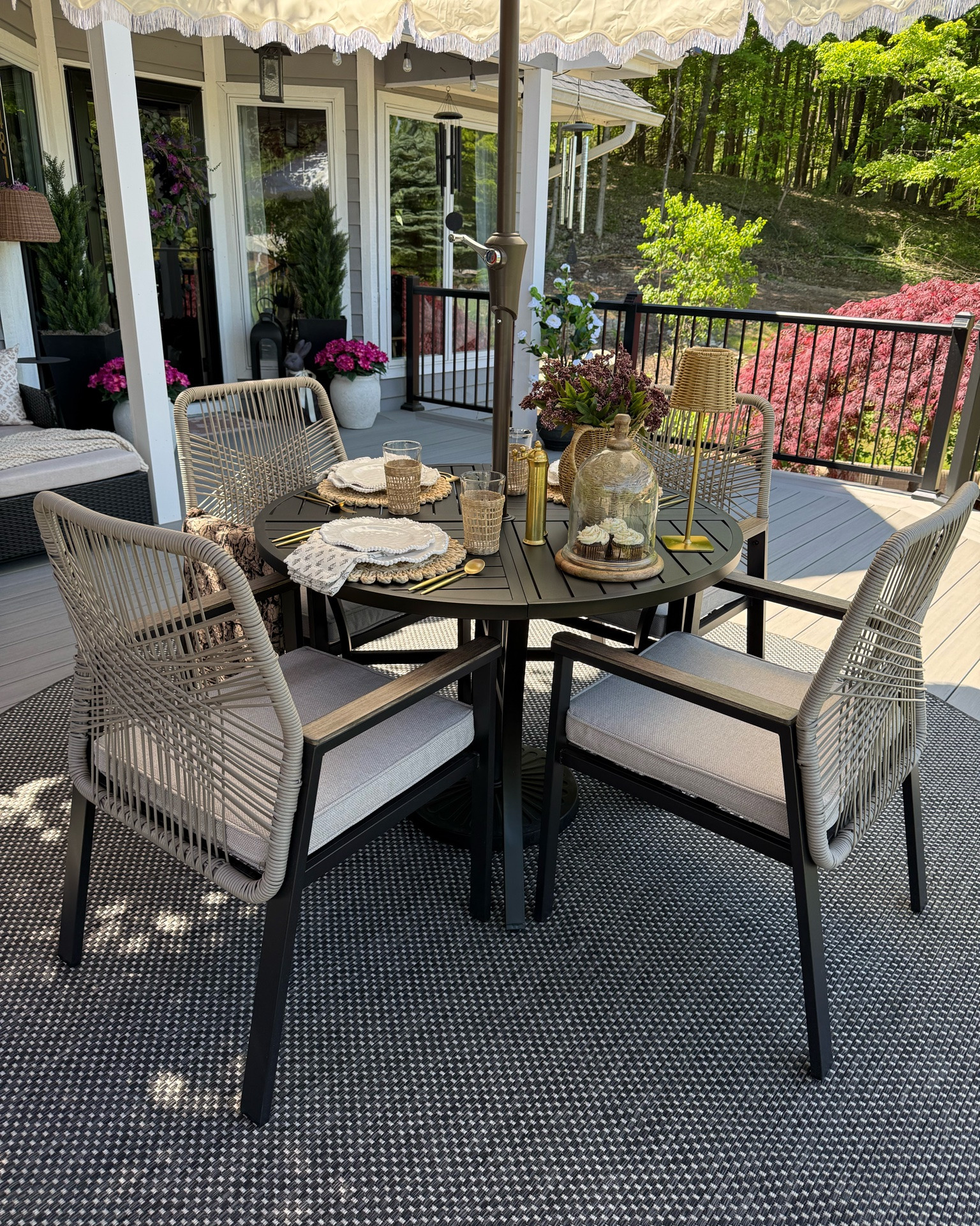 #ad Summer Porch Refresh Inspiration ☀️

Creating a warm and inviting outdoor space doesn’t have to be complicated. We updated our porch with a few beautiful finds from @Lowe's and the layered textures and cozy details completely transformed the feel of the space.

@loweshomeimprovement #lowespartner #patiofurniture #outdoorliving #patiodecor outdoor living | porch inspiration | cozy patio | summer porch | patio season | outdoor entertaining | backyard inspiration | neutral decor | designer inspired | outdoor styling | cozy outdoor space | patio refresh | outdoor decor ideas | covered porch ideas | warm neutral decor | summer home inspiration | inviting outdoor space | elegant patio | porch styling | outdoor hosting | timeless outdoor decor | relaxed home style | cozy evenings | outdoor retreat | patio inspiration