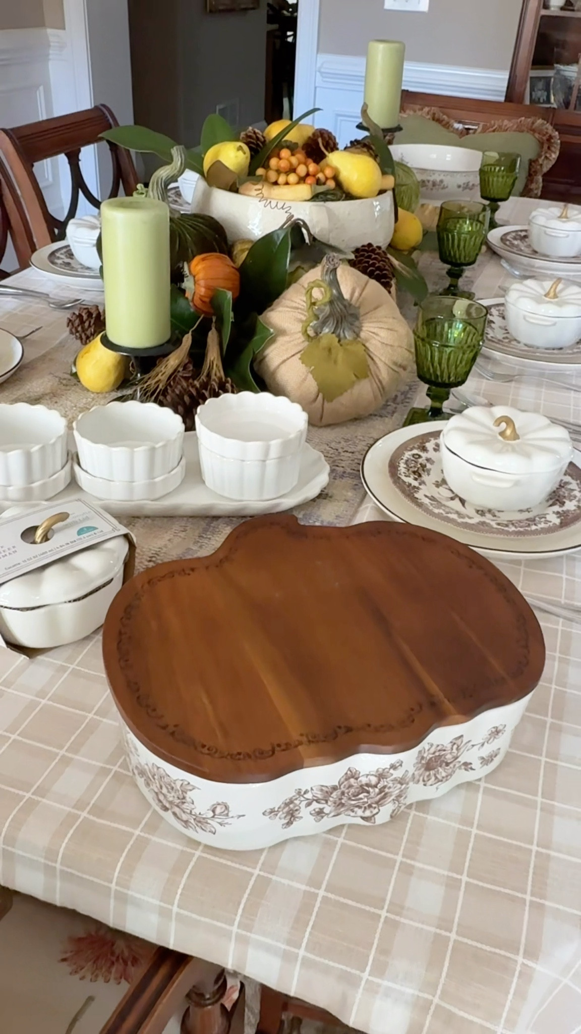 October tablescape 🍂🍂
If something is out of stock, you can tap to be notified when it gets back in! Super easy and things come back in stock all the time 

#LTKParties #LTKHome #LTKFamily