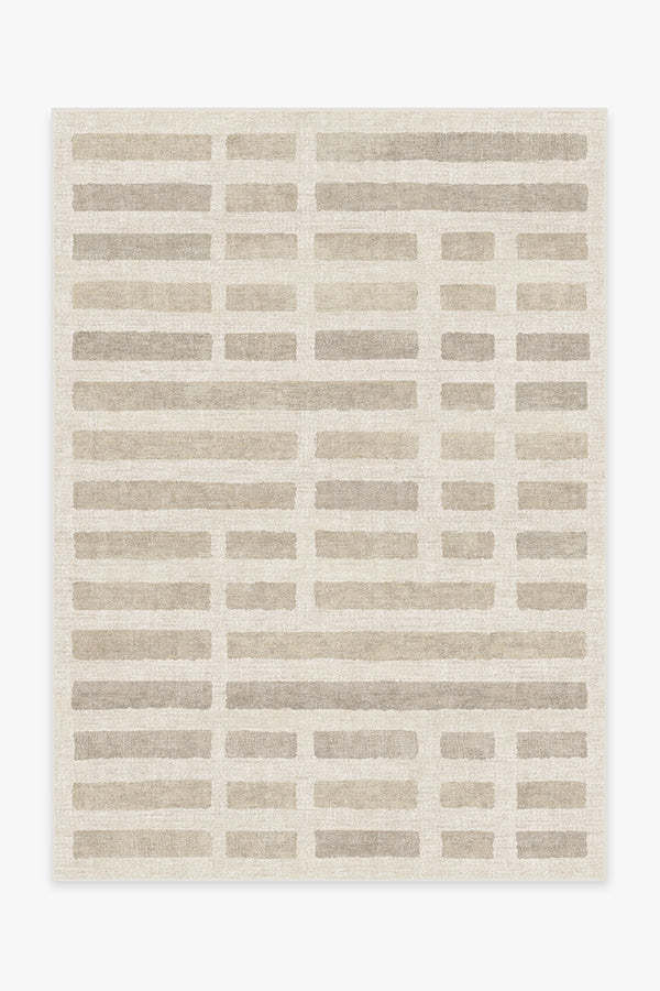 Laine Ivory & Natural Rug | Ruggable