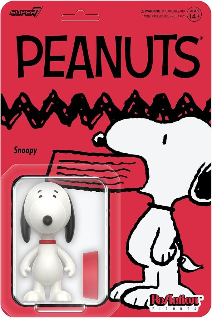 Super7 Peanuts Snoopy Reaction Figure - 3.75" Peanuts Action Figures with Accessory Classic Carto... | Amazon (US)