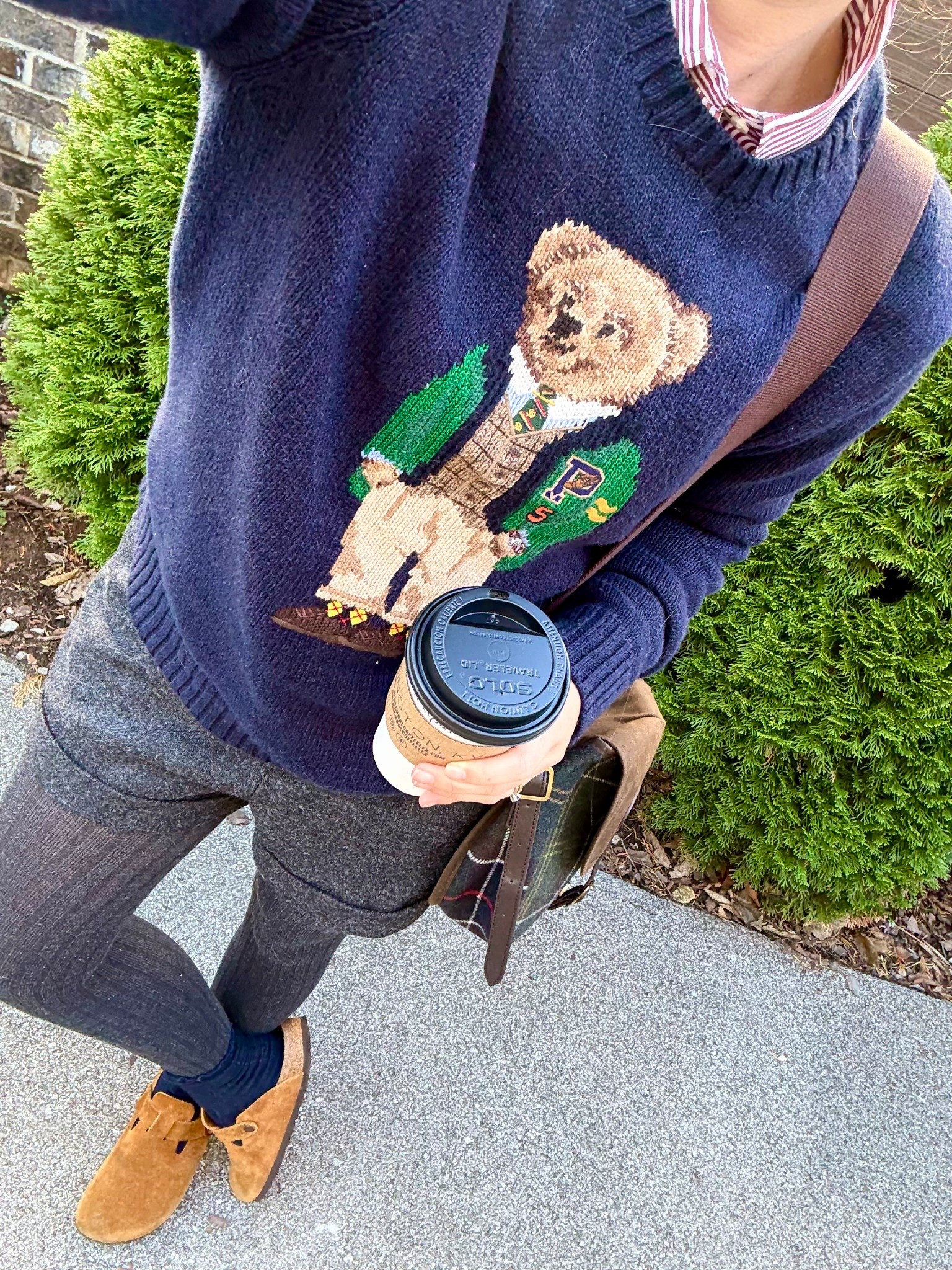 Remixing some tried and true pieces in my closet. Shorts over tights & chunky sweaters all day!