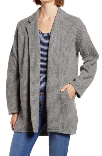 Madewell | Laguna Stitch Wool Blend Coat | Nordstrom Rack | Nordstrom Rack