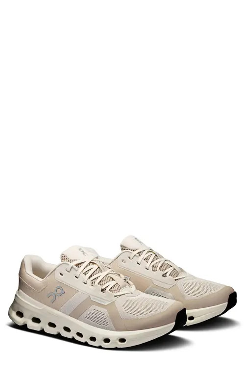 On Cloudrunner 2 Running Shoe in Pearl/desert at Nordstrom, Size 13 | Nordstrom