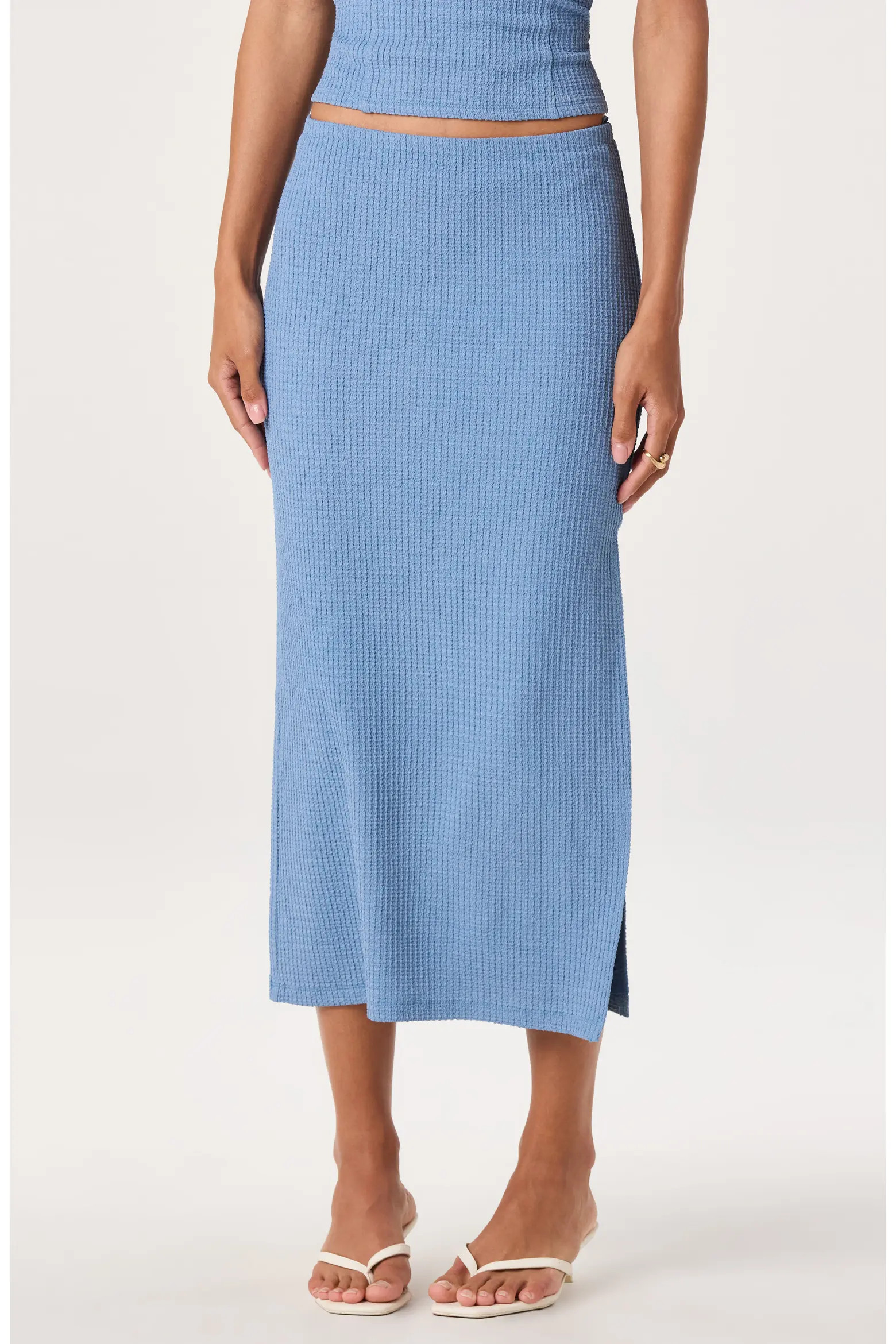 Milana Rib Midi Skirt (Women) | Nordstrom | Nordstrom