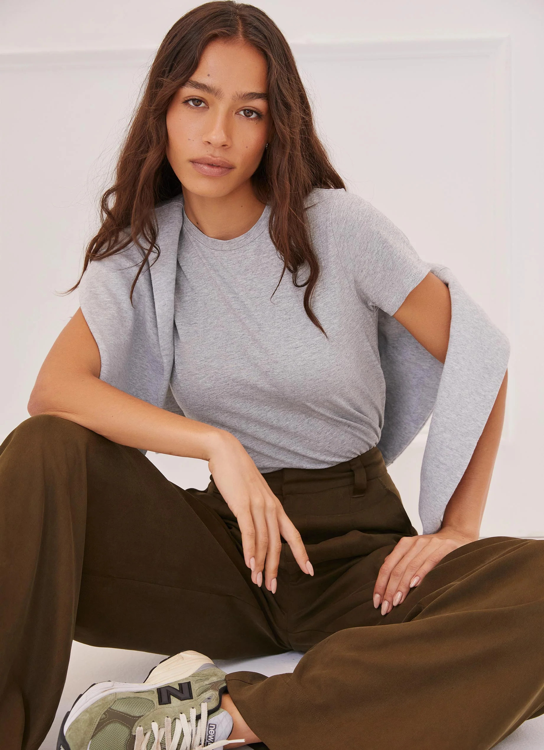 Crew Neck Tee | Something Navy