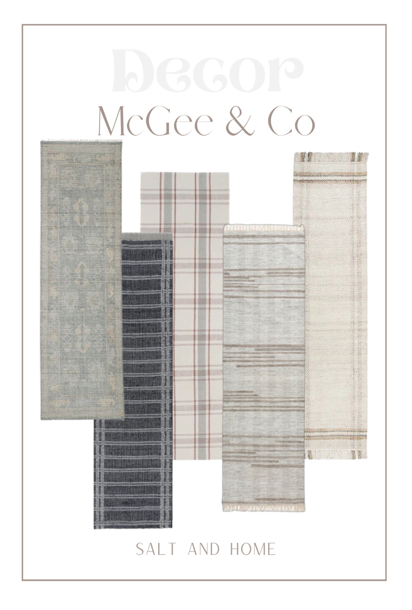 McGee and Co runner rugs! 

#LTKhome