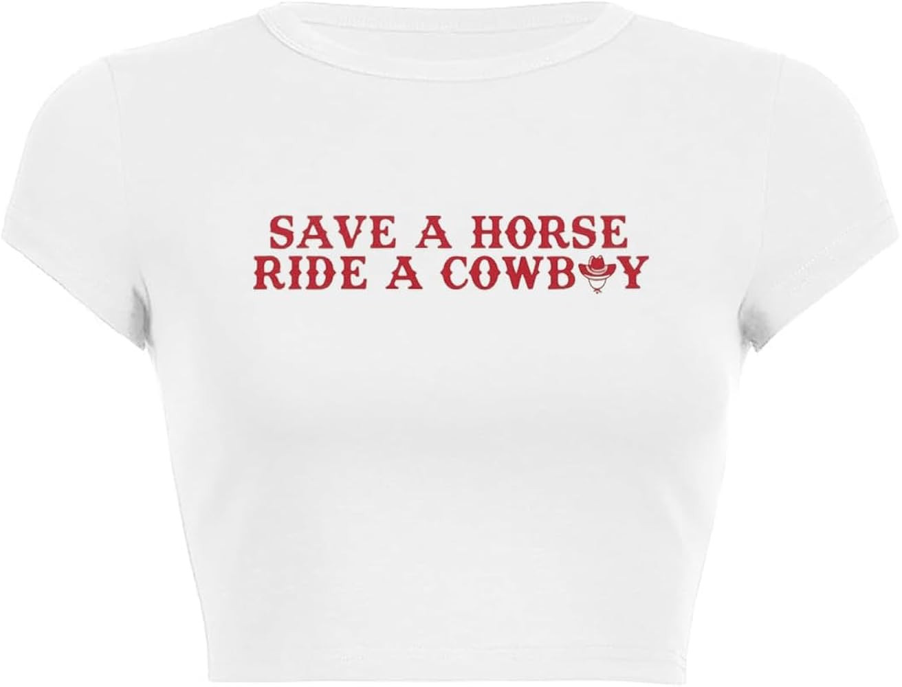 Cowboys Crop Top E Girl Clothing y2k Graphic Baby Tees for Teen Girls | Amazon (US)