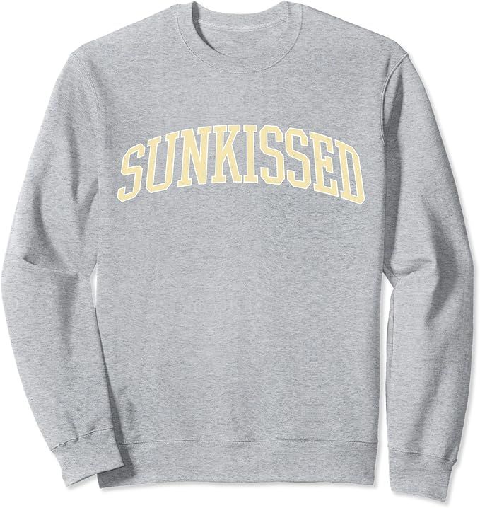 Summer Graphic Sunkissed Trendy Vacation Sweatshirt | Amazon (US)