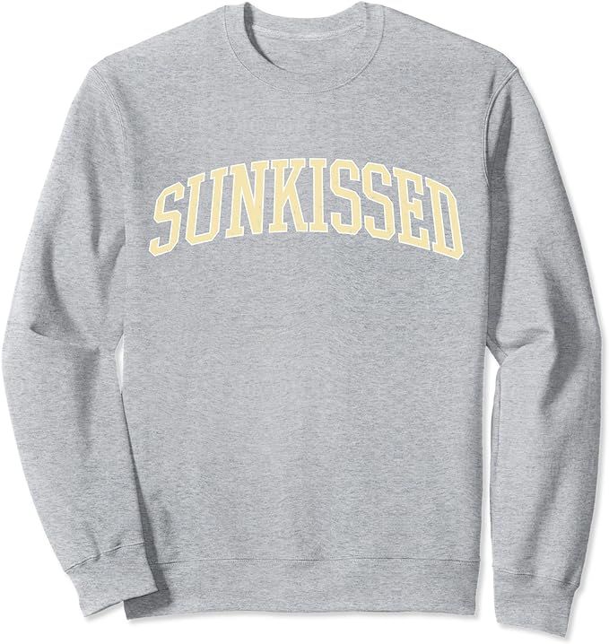 Summer Graphic Sunkissed Trendy Vacation Sweatshirt | Amazon (US)