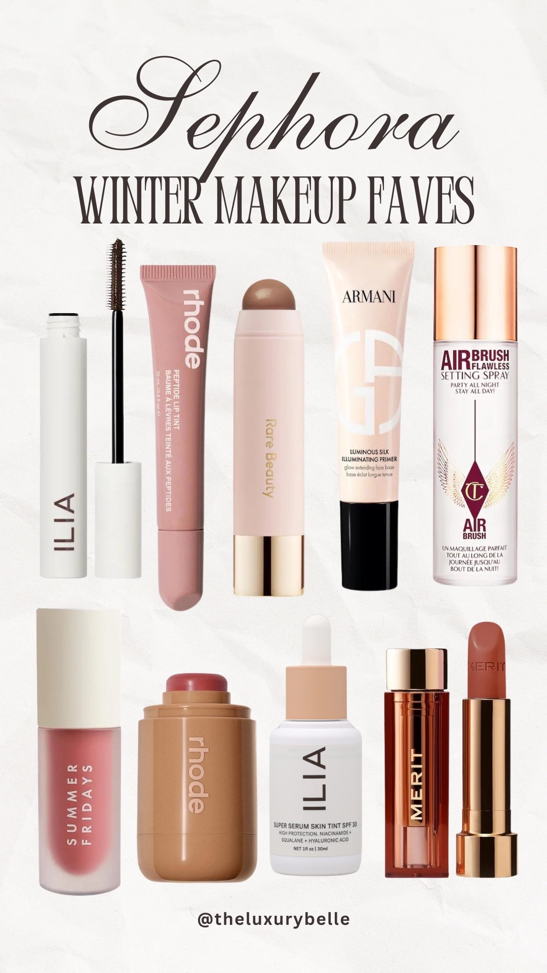 Sephora winter makeup faves 

#LTKBeauty #LTKSeasonal #LTKgrwm