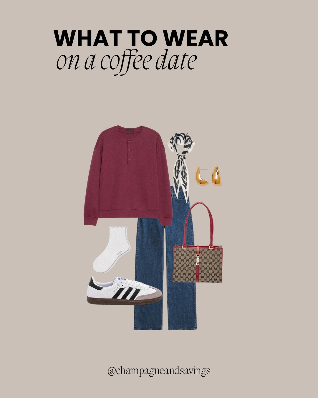 What to wear February: coffee date outfit

#LTKootd #LTKdayinmylife