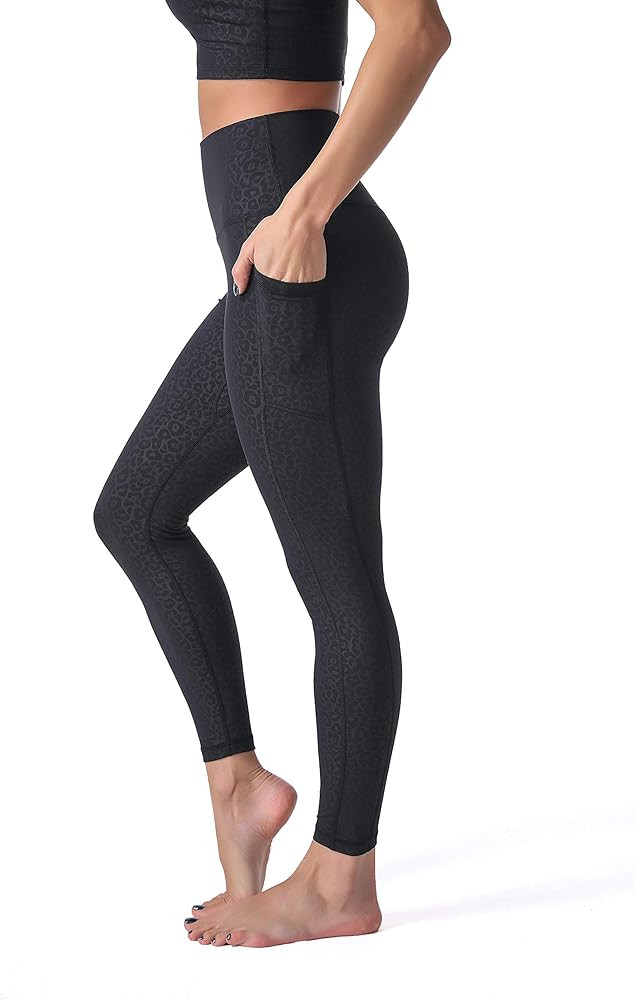 Sunzel Leggings for Women w/Pockets High Waist Tummy Control Yoga Pant Buttery Soft Leggins for Gym  | Amazon (US)