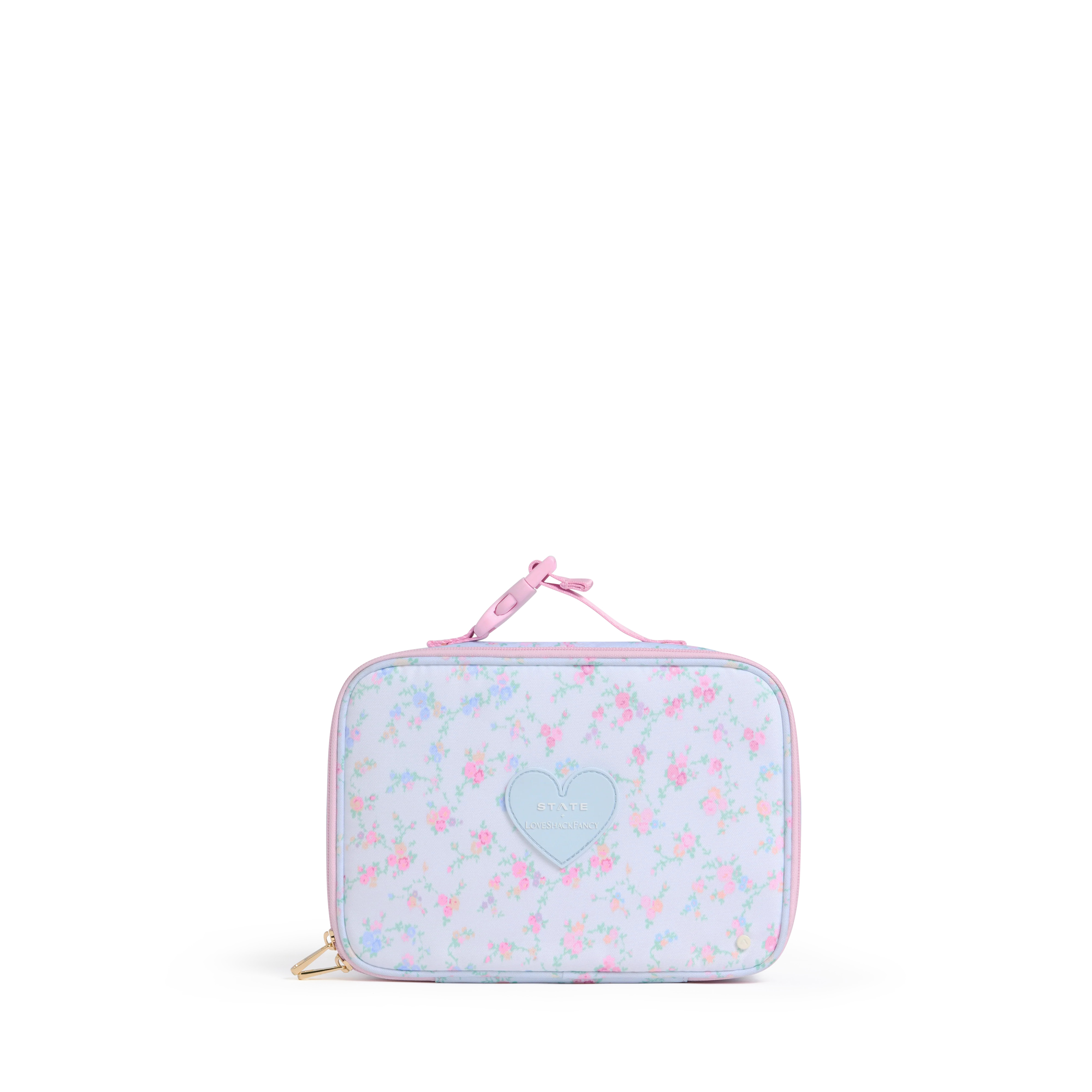 STATE x LoveShackFancy Rodgers Lunch Box - Confetti Bloom / Wildflower Blue | STATE Bags