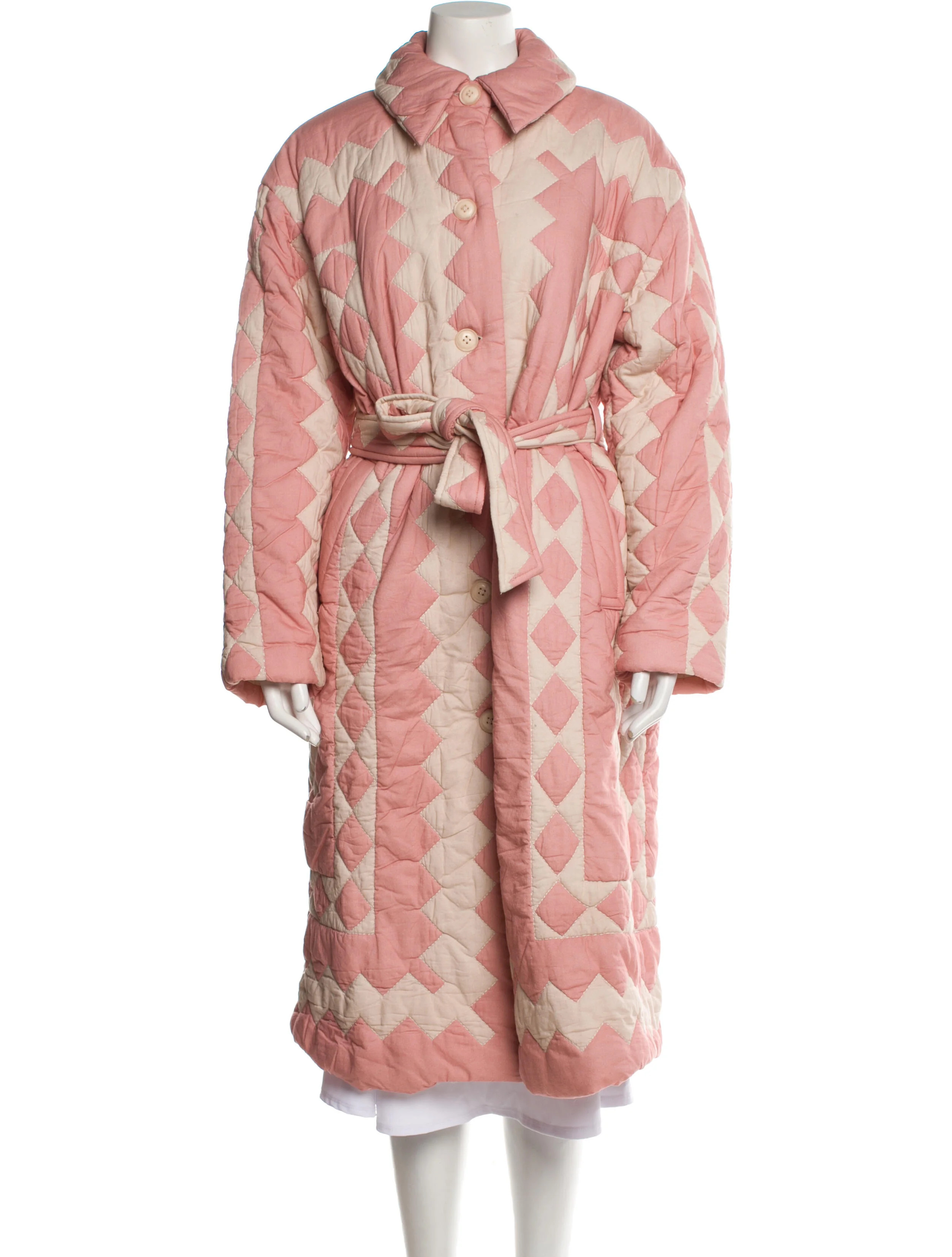 Printed Coat | The RealReal