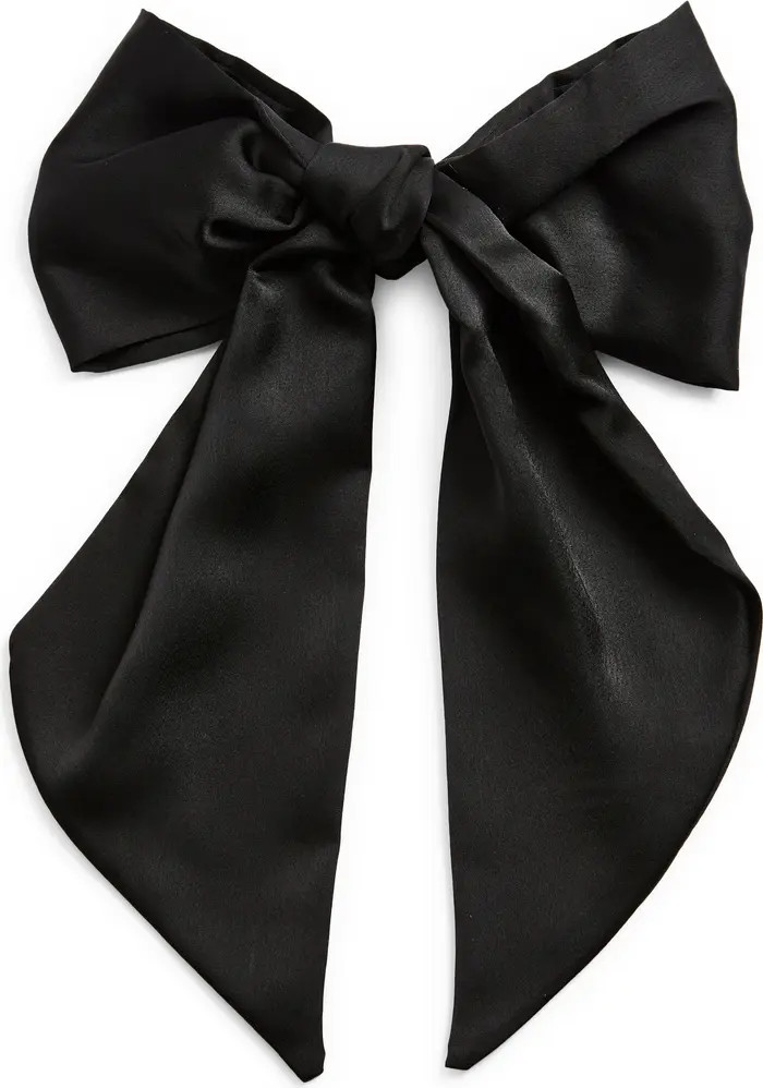 Medium Satin Bow Barrette | Nordstrom