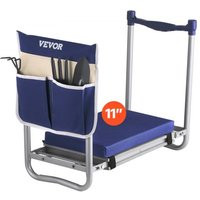 VEVOR Garden Kneeler and Seat, 11 in Wide Thick Kneeling Pad, Heavy Duty Garden Kneeling Stool, Folding Garden Seat with 1 Tool Bag, Relieve Knee & Back Pain, Non-Slip Garden Bench for Grandparents | Vevor US